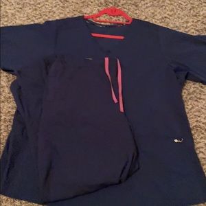Vera Bradley scrubs Navy 2XL